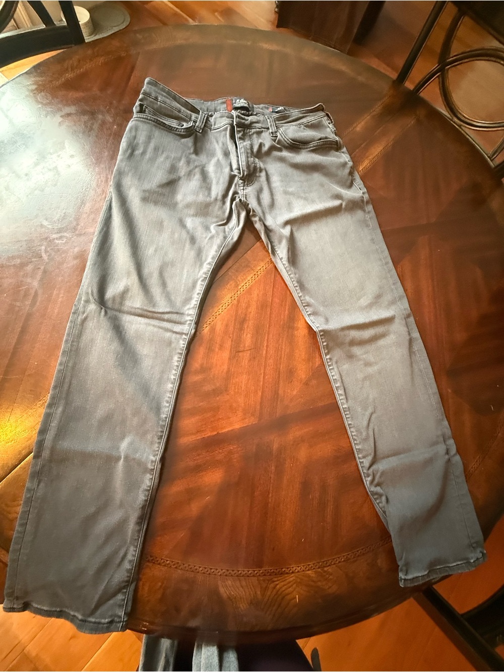 34 Heritage Cool Mid Rise Tapered 35/30 Grey